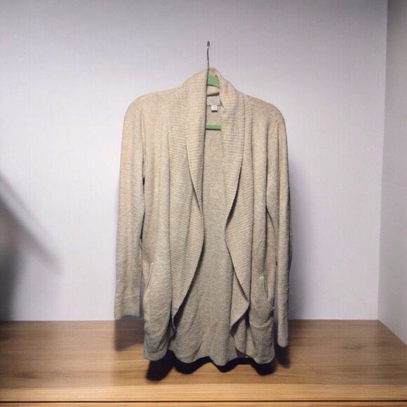 Barefoot Dreams CozyChic Lite Circle Cardigan Womens Size Medium Loungewear - Picture 1 of 9